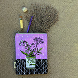 Pretty Poison Zippered Pouch