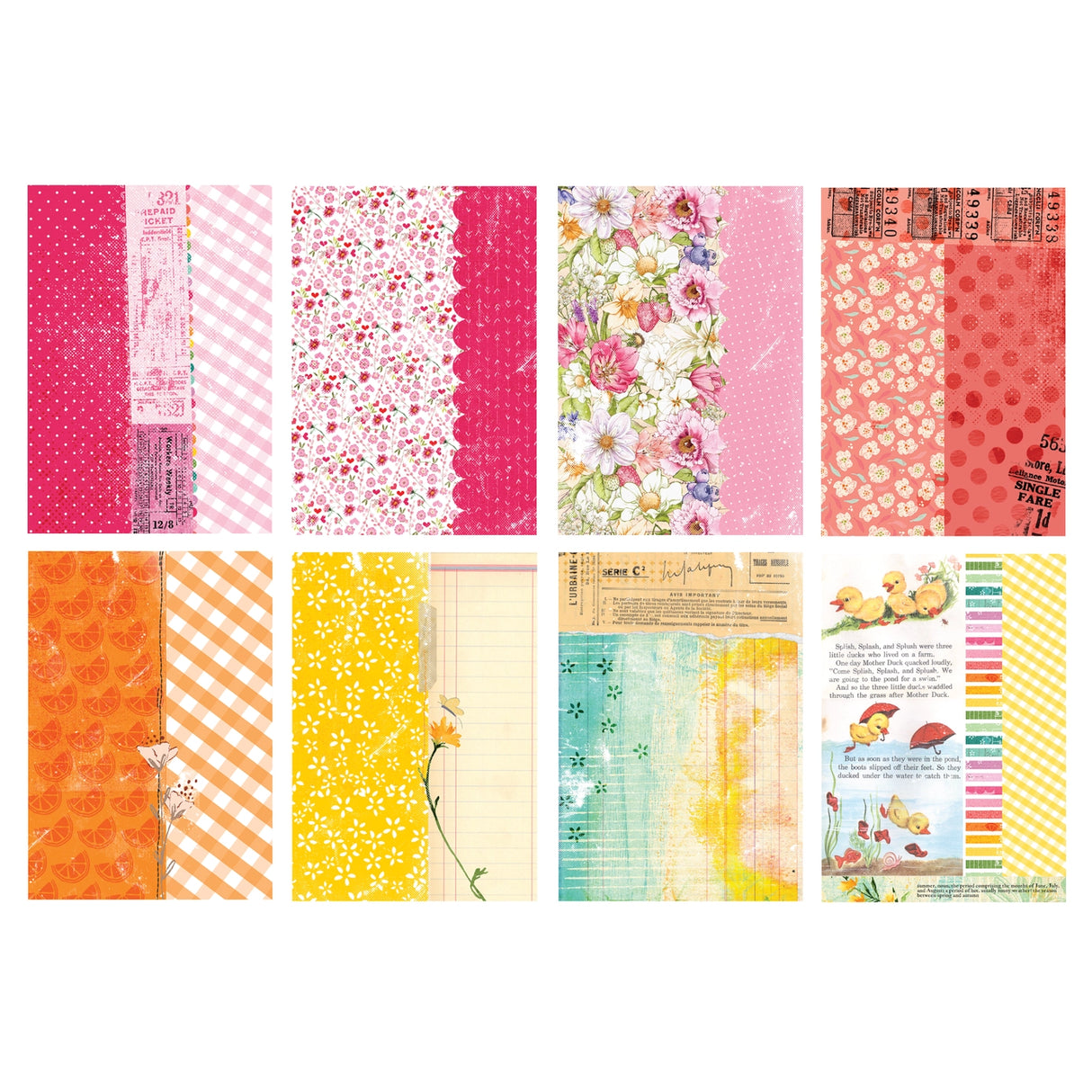 Sunkissed Collection - 6x9 Single Sided Paper Pack - 16 Sheets