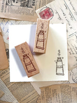 Paint Tube Rubber Stamp