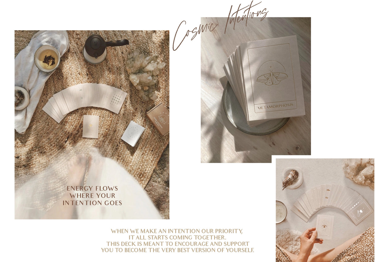 Anna Cosma Cosmic Intentions Card Set - Gold Edition