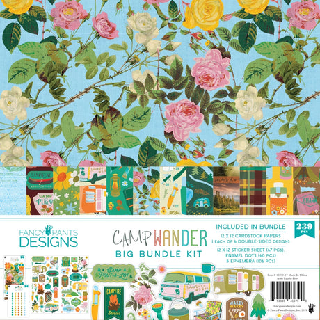 Fancy Pants Designs Scrapbooking Kit - Camp Wander