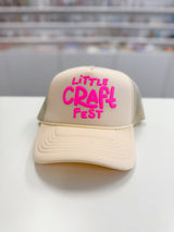 Little Craft Fest Beige Trucker Hat