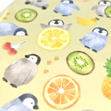 Penguin & Fruits Sticker