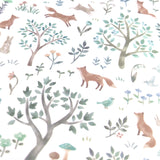 In The Forest Fox Sticker