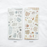 Carreaux Gray Sticker