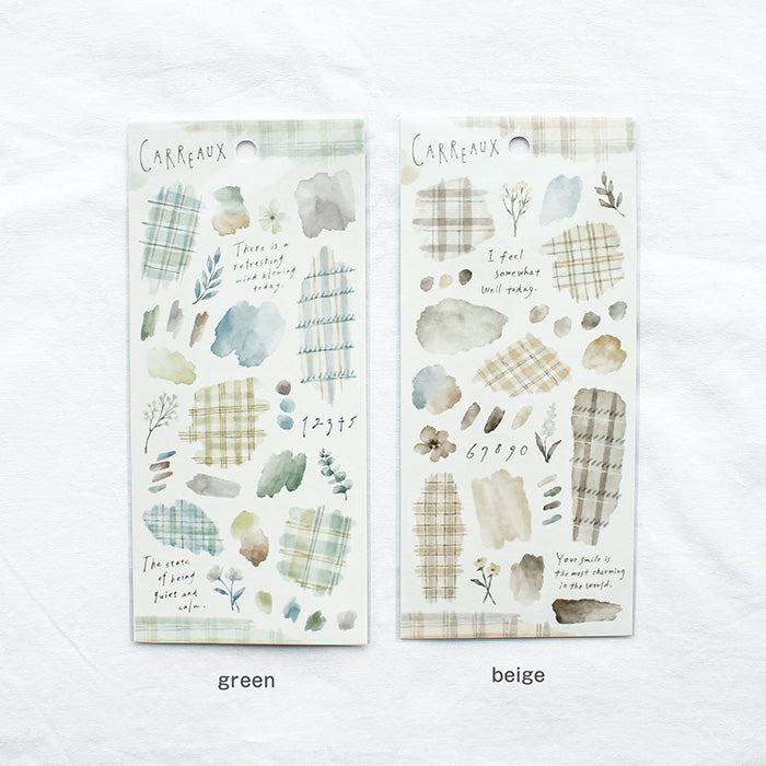 Carreaux Beige Sticker