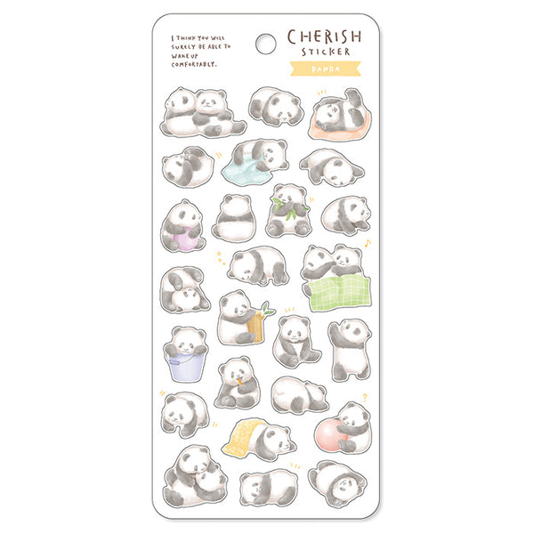 Panda Cherish Sticker