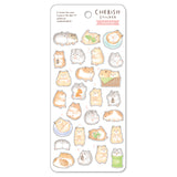 Hamster Cherish Sticker