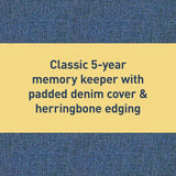 Denim One Line A Day Journal