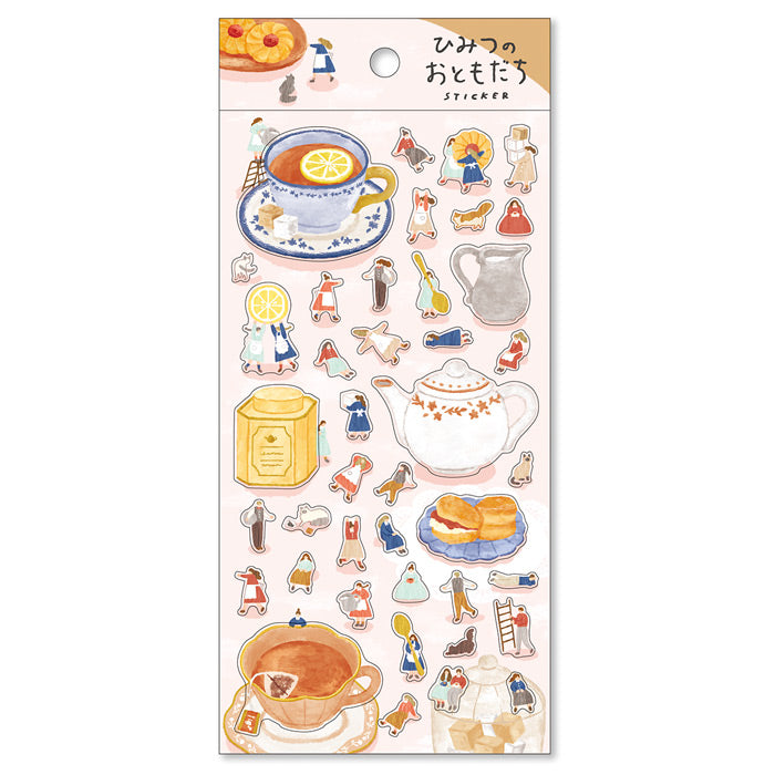 Secret Friend Sticker Sheet - Secret Teatime