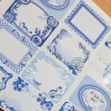 Chinese Porcelain Paper Labels Sticker Roll