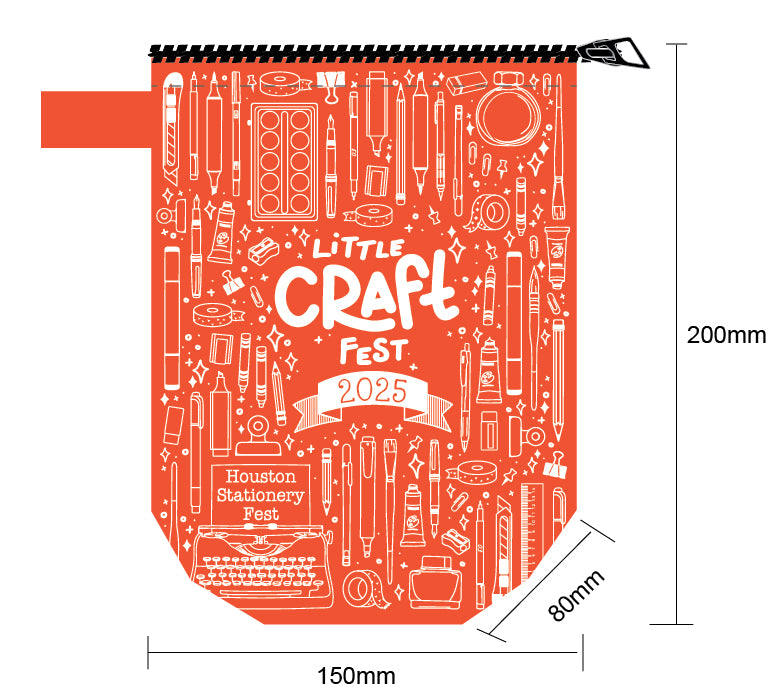Stationery Love Little Craft Fest Pencil Pouch