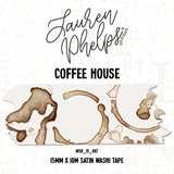 LPD Coffee House 15mm Washi