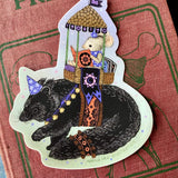 Marika Paz Vinyl Sticker - Booksworth and the Binturong