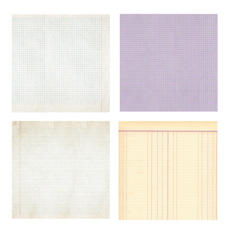Wildflower Collection - Ledger 6x6 Single Sided Paper Pack - 16 Sheets