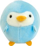 Llavero blando de peluche de pingüino