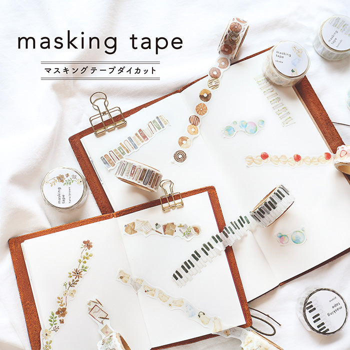 Cinta washi para apilar libros 