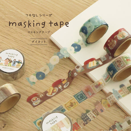 Collage Borderless Washi Tape Mind Wave