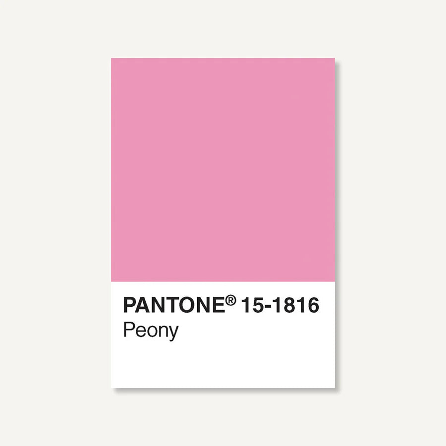 Pantone Postcard Box, 100 Postcards