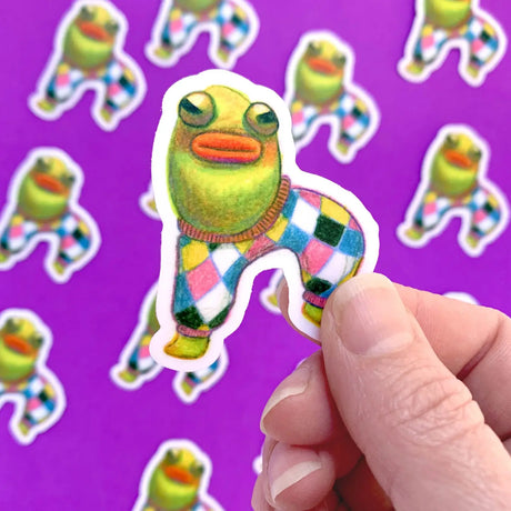 The Finest Pantaloons Vinyl Sticker