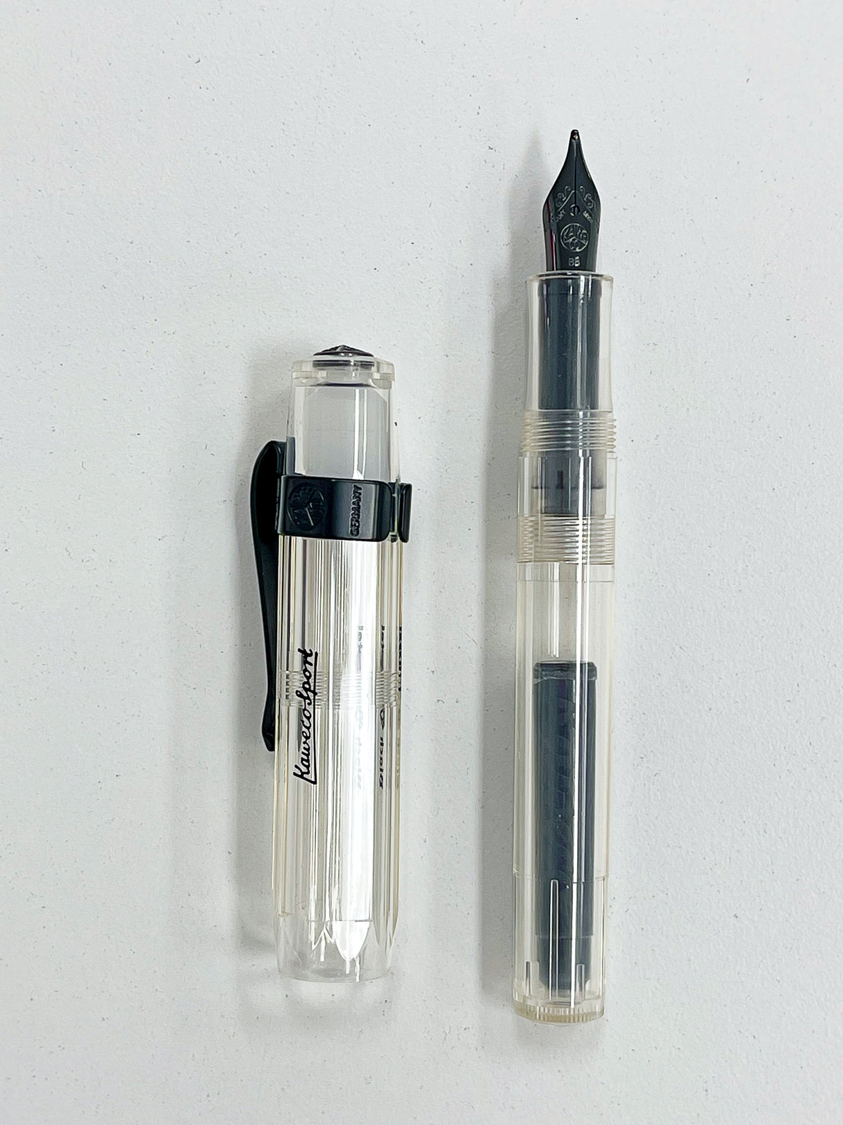 Kaweco SPORT Fountain Pen - Black Crystal Edition