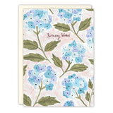 Hydrangea Birthday Card
