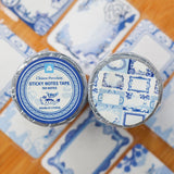 Chinese Porcelain Paper Labels Sticker Roll