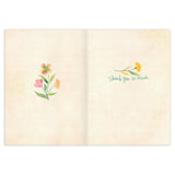 Cappuccino Thank You Card