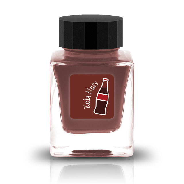 Kola Nuts Ink

The Adult Night Collection is inspired by a fun filled adult night out. Some inks even come with a pleasant scent to enhance your writing experience.

RGB: 112, 45, 37
Maroon

Scented
30 ml