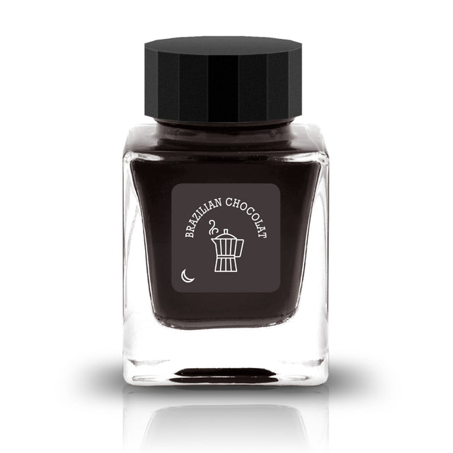 Brazilian Chocolat&nbsp;Ink

The Adult Night Collection is inspired by a fun filled adult night out. Some inks even come with a pleasant scent to enhance your writing experience.

RGB: 65, 57, 58
Grey

Scented
30 ml