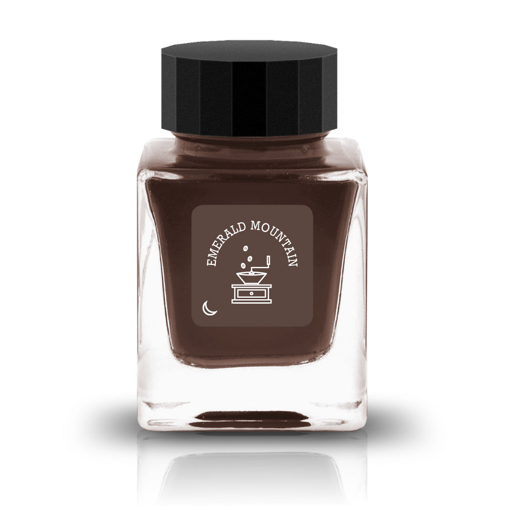 Emerald Mountain&nbsp;Ink

The Adult Night Collection is inspired by a fun filled adult night out. Some inks even come with a pleasant scent to enhance your writing experience.

RGB: 91, 70, 63
Brown

Scented
30 ml