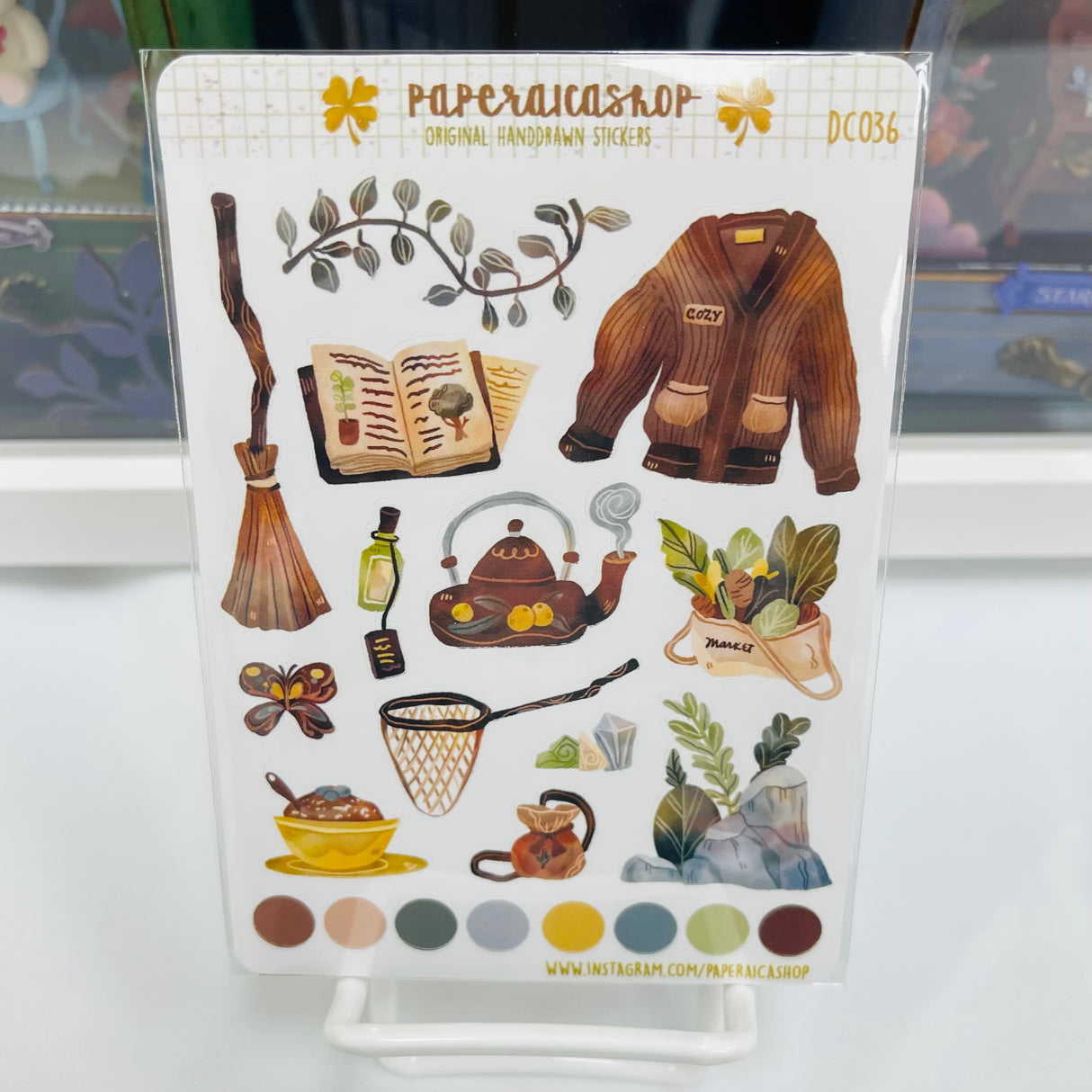 PaperaicaShop Hedge Witch's Planner Sticker