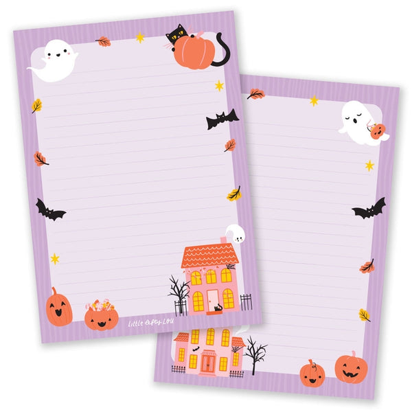 Haunted Halloween Notepad A5