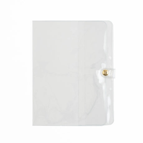 Protect your treasured A5 journal with this perfectly sized&nbsp;A5 Clear Journal Cover. This clear notebook cover shields your journal from spills, scratches, and everyday wear while keeping your chosen design visible and beautifully displayed.&nbsp;

Secure your journal with the&nbsp;button clasp closure, embossed with the elegant Archer &amp; Olive logo. Whether you're journaling at home, at work, or on the go, this cover can give peace of mind that your notebook will stay as perfect as the journaling wi