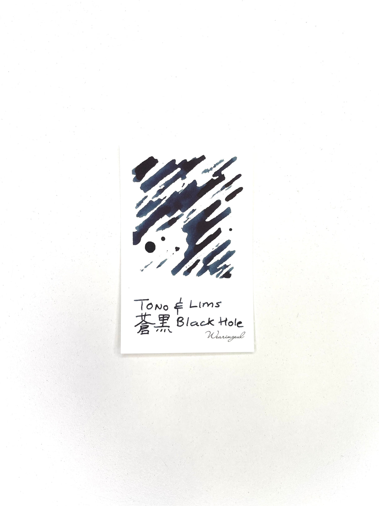 TONO & LIMS 2nd Anniversary Black Hole Blue Black