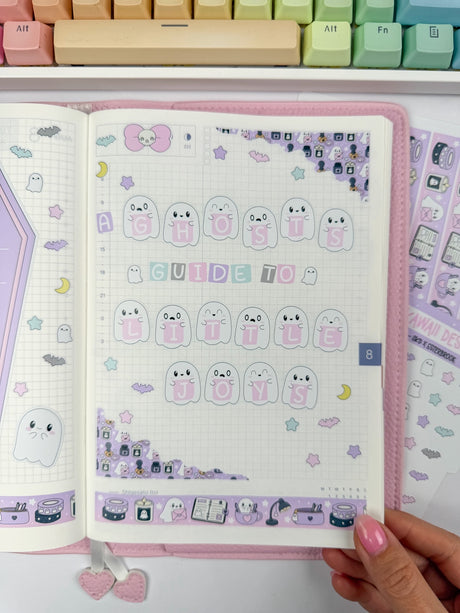 A Ghosts Guide to the Little Joys - Decorative Journaling with Sweet Kawaii Designs and Esterbrook