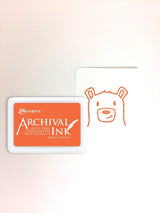 Ranger Archival Ink Pad - Bright Tangelo