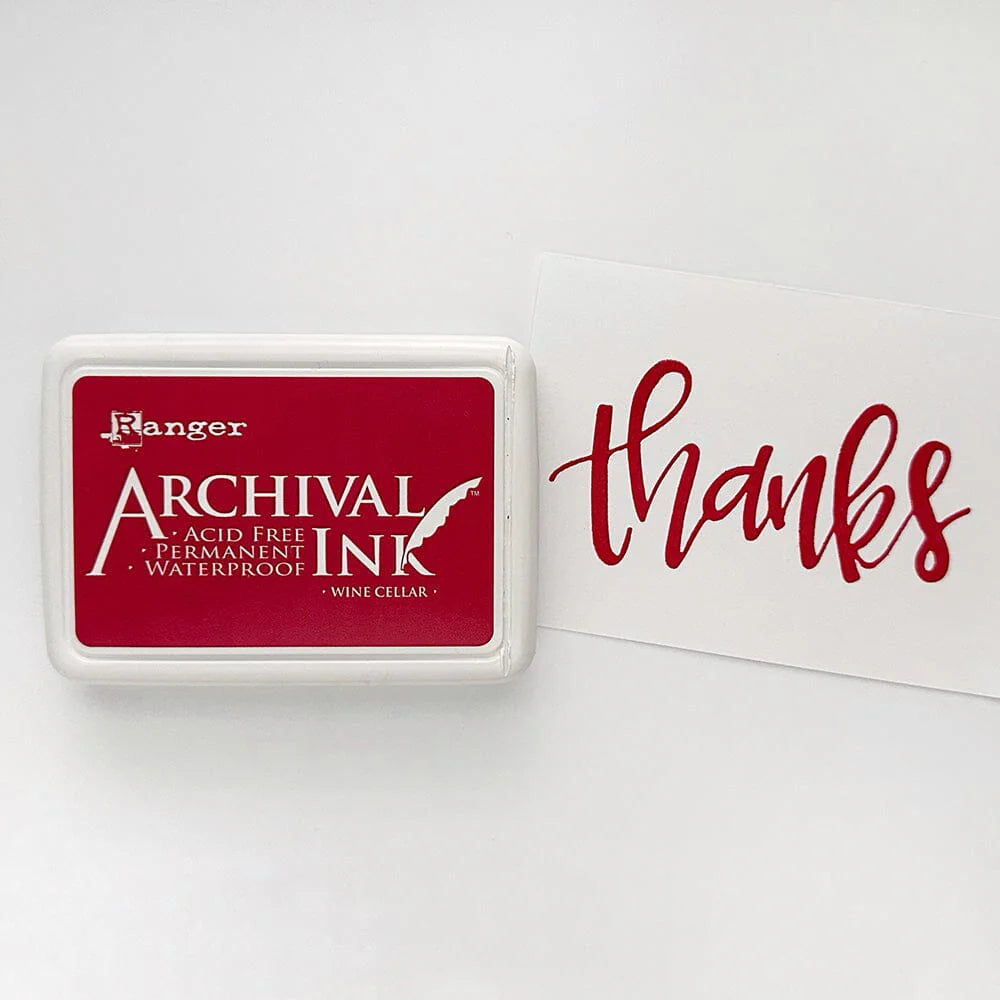 Ranger Archival Ink Pad - Wine Cellar