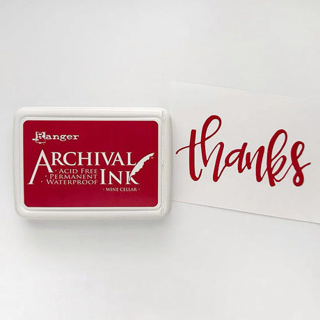 Ranger Archival Ink Pad - Wine Cellar