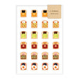 Papier Platz x AOYOSHI Cute Toast Sticker
