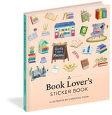 A collection of 400+ beautifully illustrated stickers that will delight bookworms.

Celebrate the joy of reading with this special collection of 500+ book-themed stickers, each one a tiny treasure and visual ode to the transformative power of books. The stickers within are thoughtfully hand-painted and designed to speak right to a book lovers heart: There are cozy shelves overflowing with carefully stacked books and potted plants; quaint bookstore facades that beckon readers inside with their artful and abu