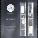 These vintage negative film strip PET tapes are a great new addition to your craft supplies! They bring a touch of natural elements to the film strips to create a unique look.&nbsp;

Material: PET Tape
Includes 1 PET Tape