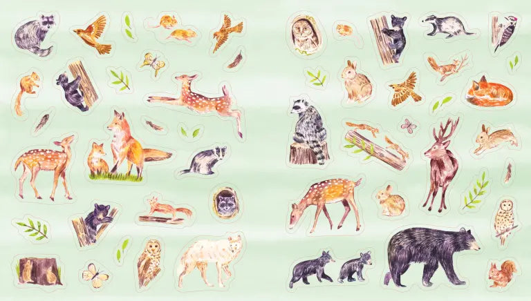 A Nature Lover’s Sticker Book