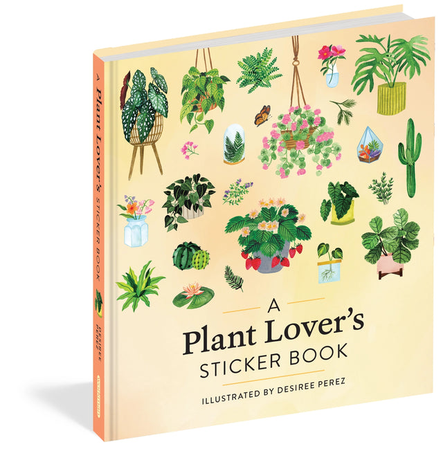 A collection of 675+ beautifully illustrated stickers for every plant enthusiast.

Immerse yourself in the world of plants with this stunning collection of hand-painted stickers, each one a loving ode to the greenery all around us. Potted houseplants add coziness to a sunny windowsill; prickly cacti adorn a warm desert landscape; ladybugs and tulips hide among an inviting garden oasis; tiny terraria perch on a wooden shelf; and much more.

Every sticker is a small work of art, meant to inspire creativity an