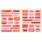 This is THE gift for the millions of romance readers who can't get enough of their favorite genre! There is so much to celebrate about romance books: the tropes, the characters, the language, the authors, the fanbase, the camaraderie . . .

Featuring hundreds of fun and colorful stickers, this gorgeous sticker book has it all: illustrated romance bookstores, phrases like "and then they kissed," "happily ever after," and "crying over fictional characters," subgenres, and more. It's the perfect self-purchase 