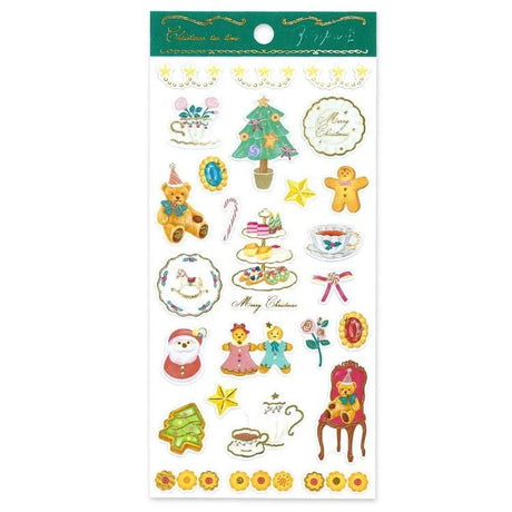 A la Cardo - Christmas Teatime Sticker Sheet

Filled with your favorite Christmas treats, this is the perfect sticker sheet to add to your collection! The warm texture of cotton washi and the luxurious gold leaf processing make it the perfect Christmas decoration!


&nbsp;Size: 90×195mm
Material: Cotton Washi/ Gold Leaf