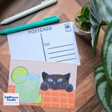 AddPeace Studio - Cats &amp; Cups Postcard Pack

A charming illustrated postcard set for cat lovers, homebodies, and anyone craving a little analog joy. This Cats &amp; Cups postcard pack celebrates quiet moments, warm drinks, and the simple pleasure of sending real mail. Designed for the current resurgence of snail mail, pen pals, and intentional connection, these postcards make it easy (and fun) to go offline on purpose.

Each set includes ten unique 4x6 postcards featuring original Cats &amp; Cups illust