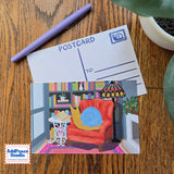 A love letter to snail mail and the joy of sending something real. This 12 postcard set features bright, imaginative illustrations centered around writing, reading, and the magic of meaningful connection.

Details

Set of 12 unique illustrated postcards
Professionally printed on sturdy matte cardstock
Standard postcard size: 4 x 6 inches
Illustrated by AddPeace Studio
Made in the USA