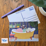 A love letter to snail mail and the joy of sending something real. This 12 postcard set features bright, imaginative illustrations centered around writing, reading, and the magic of meaningful connection.

Details

Set of 12 unique illustrated postcards
Professionally printed on sturdy matte cardstock
Standard postcard size: 4 x 6 inches
Illustrated by AddPeace Studio
Made in the USA