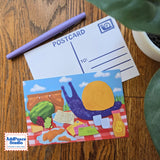 A love letter to snail mail and the joy of sending something real. This 12 postcard set features bright, imaginative illustrations centered around writing, reading, and the magic of meaningful connection.

Details

Set of 12 unique illustrated postcards
Professionally printed on sturdy matte cardstock
Standard postcard size: 4 x 6 inches
Illustrated by AddPeace Studio
Made in the USA